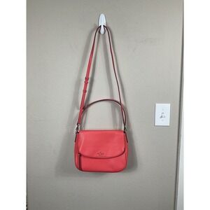 KATE SPADE NEW YORK Coral/Pink Leila Medium Flap Shoulder Bag